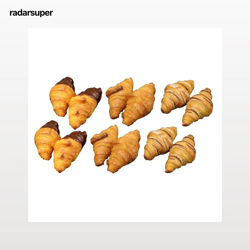 Mini croissant surtidos 350 g.