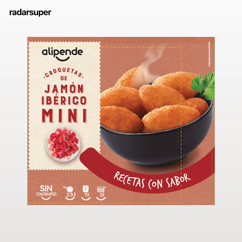 Mini croquetas Alipende 400g jamón ibérico