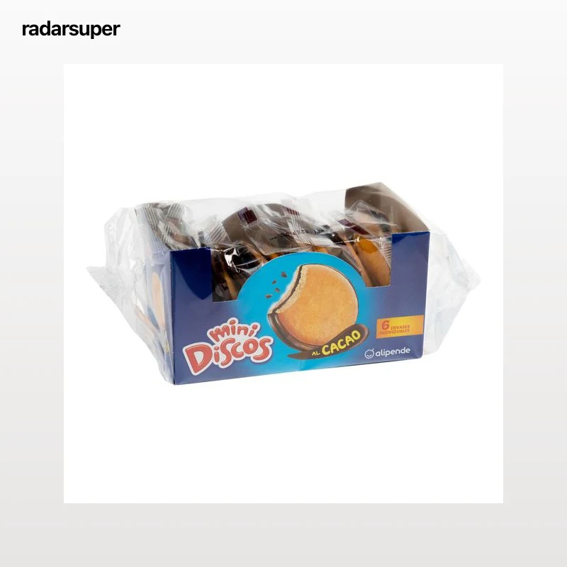 Mini discos Alipende 216g al cacao
