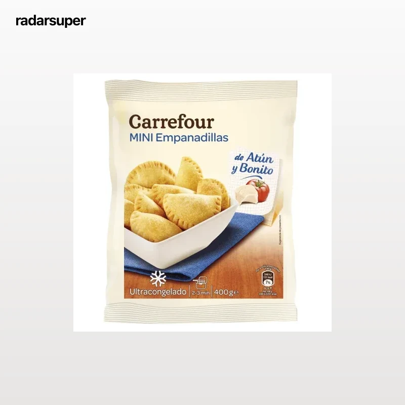 Mini empanadillas de atún Carrefour 400 g.