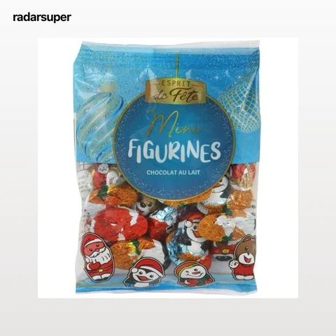 Mini figuras de chocolate Esprit de Fête 125 g.