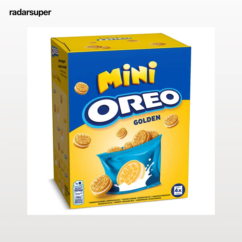 Mini galletas Oreo golden 160 g