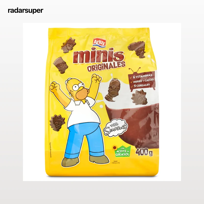 Mini galletas Los Simpsons Arluy 400 g