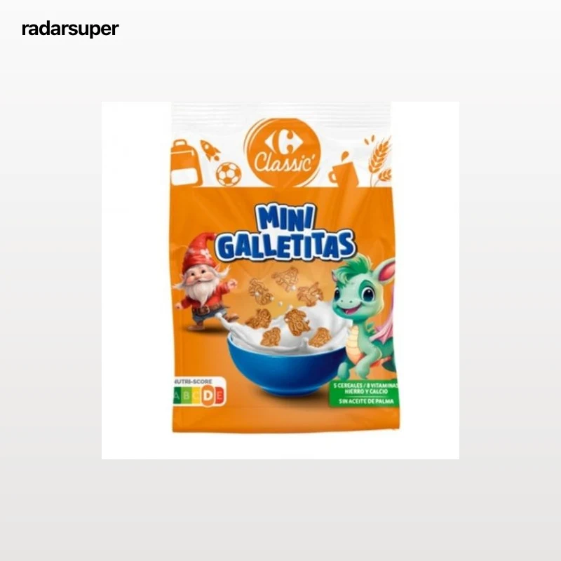Mini galletitas Carrefour Classic 500 g.