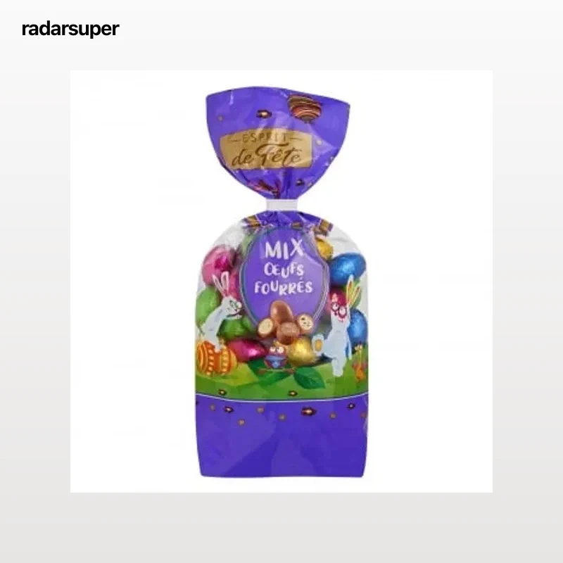 Mini huevos de chocolate con leche Sprit de Fête 450 g.