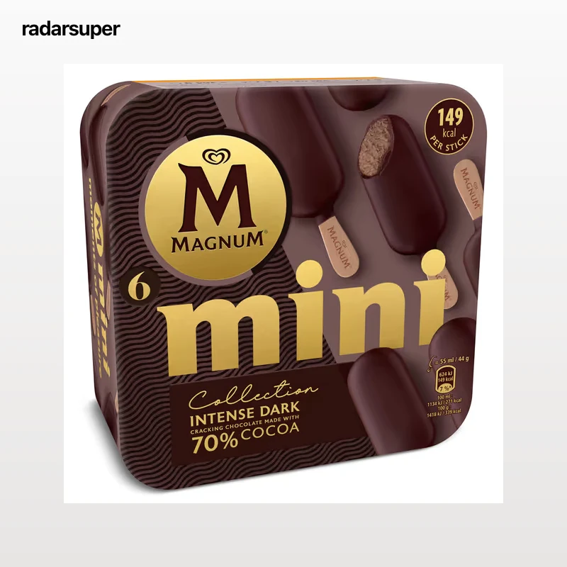 Magnum mini intense dark 70% 6 x 44 g