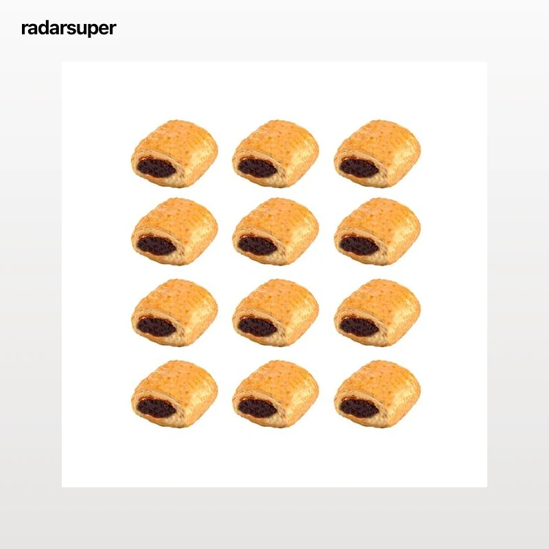 Mini napolitana rellena de chocolate 12 uds.