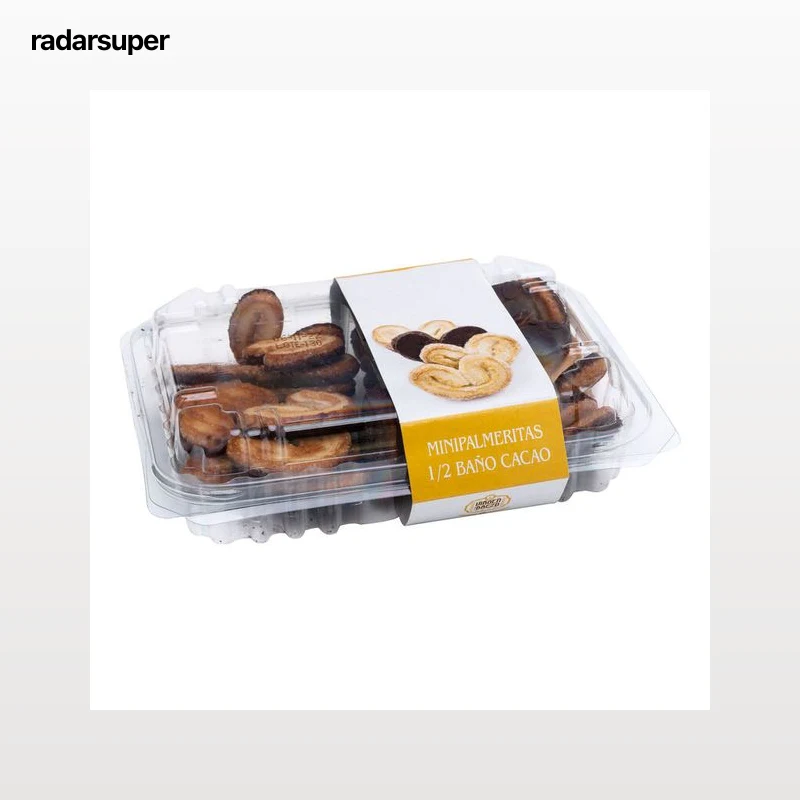 Mini palmeritas Virgen del Brezo cacao 200g