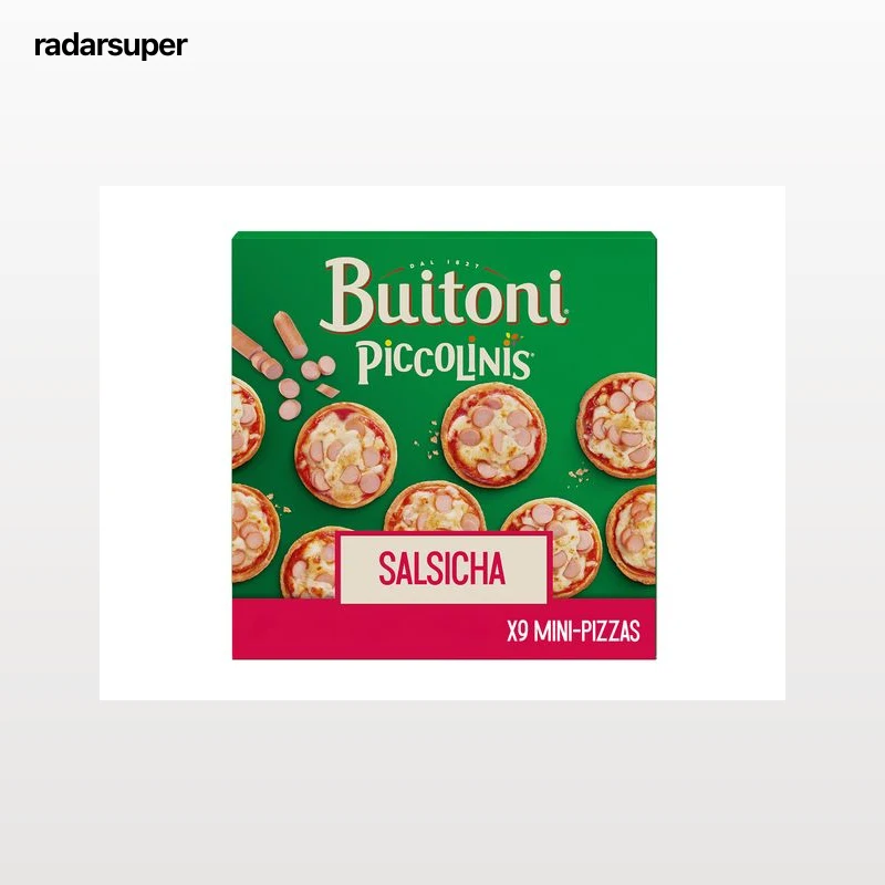 MINI PIZZAS BUITONI PICCOLINIS SALSICHA 270G