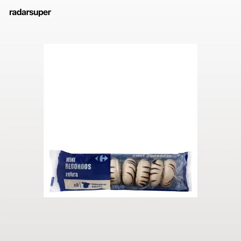 Mini redondos de chocolate Carrefour 160 g.