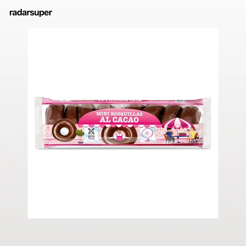 Mini rosquillas al cacao El molino de Dia 155 g