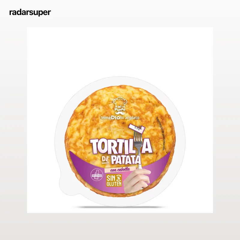 Mini tortilla de patatas con cebolla Dia Al Punto 220 g
