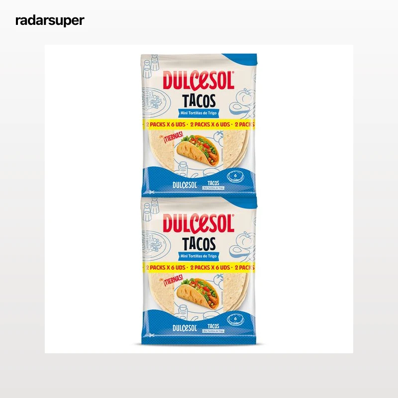 Mini tortillas de trigo Dulcesol 300 g