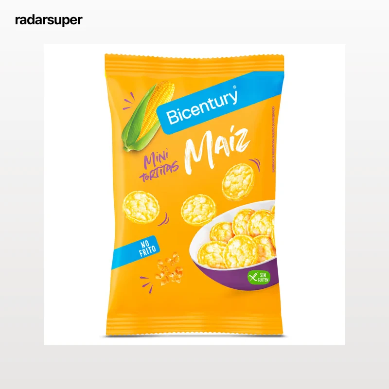 Mini tortitas de maíz Bicentury 65 g