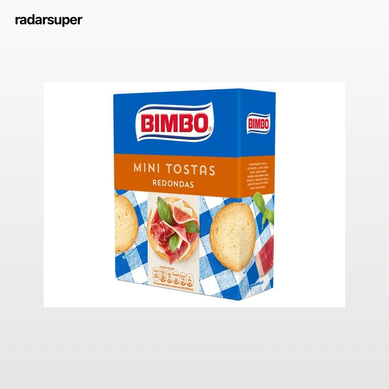 MINI TOSTA BIMBO REDONDA 100G