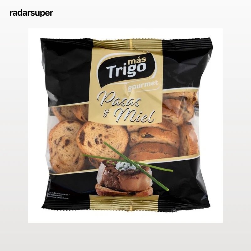 Mini tostas Mastrigo 120g con pasas y miel