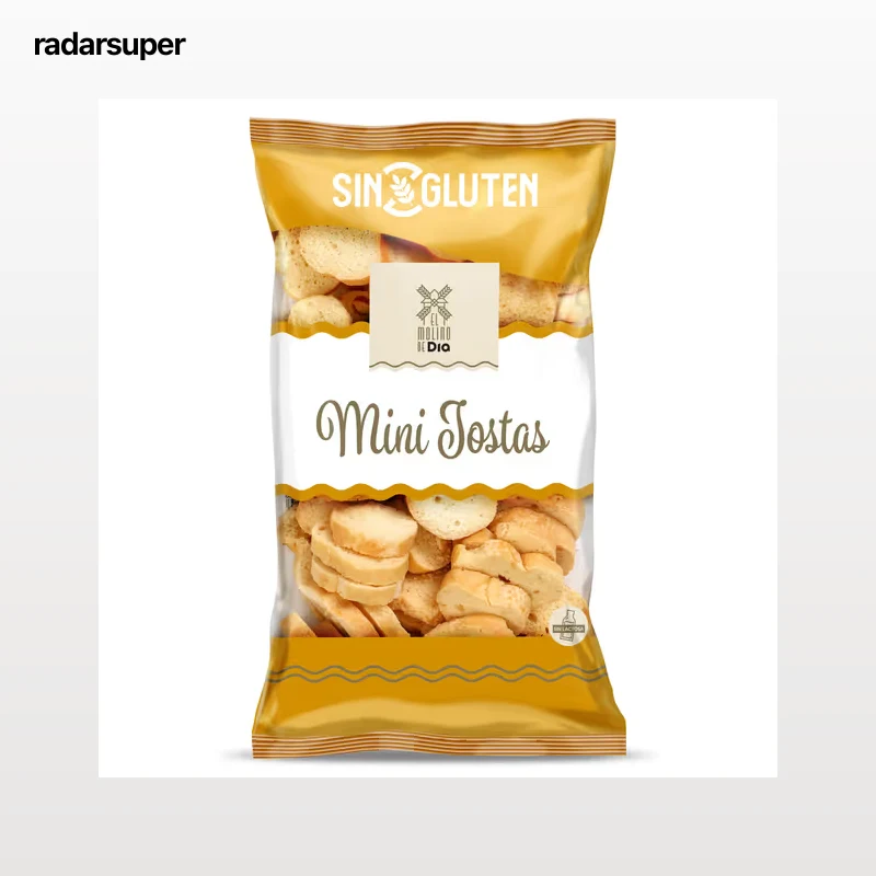 Mini tostas sin gluten El molino de Dia 100 g