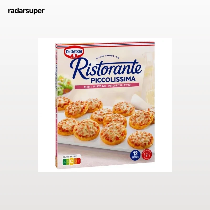 Minipizzas prosciutto Ristorante Mini Pizzas Dr. Oetker 280 g.