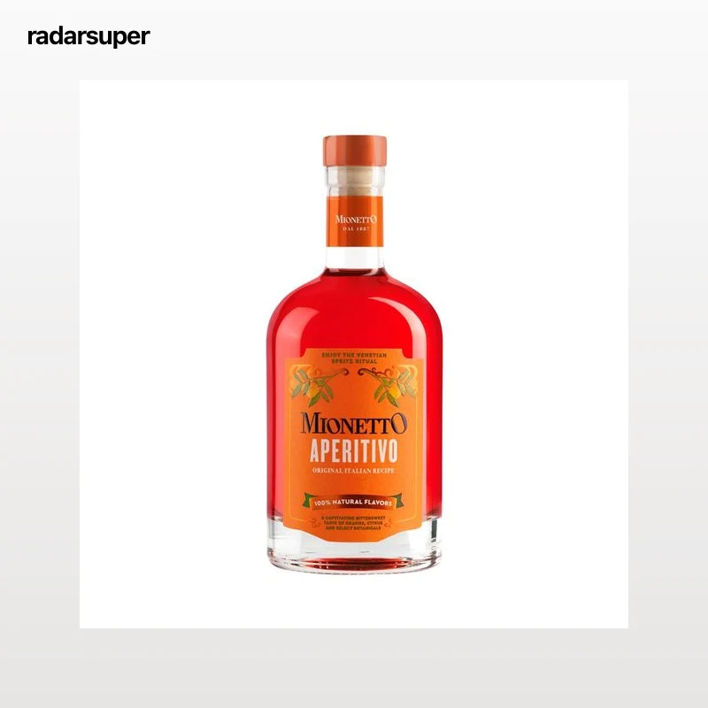 MIONETTO Aperitivo italiano a base de naranja, cítricos y botánicos botella 50 cl.