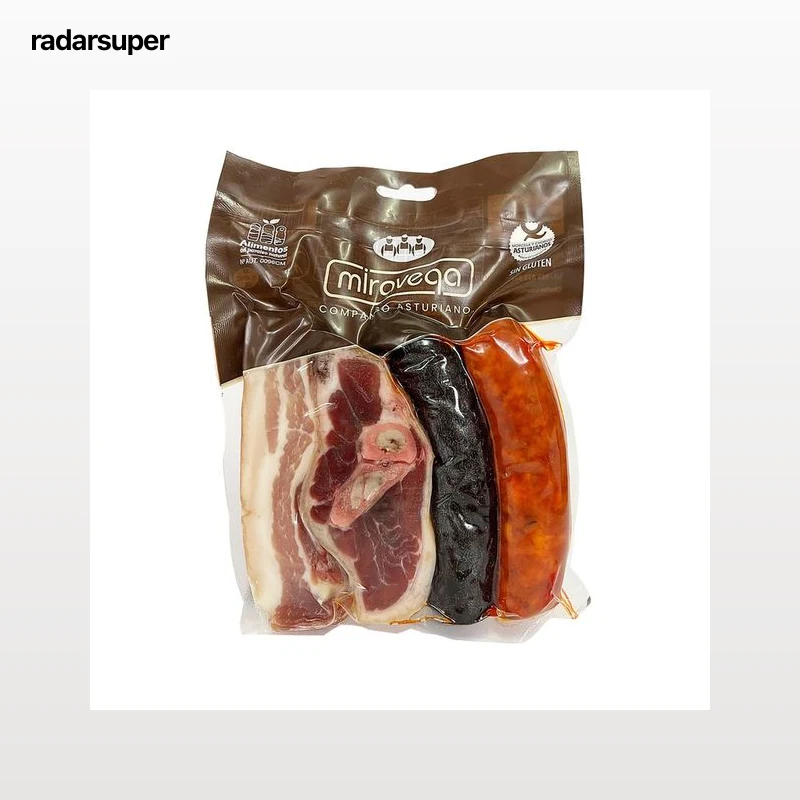 MIRAVEGA Compango asturiano sin gluten, compuesto por chorizo, morcilla y lacon 350 g.