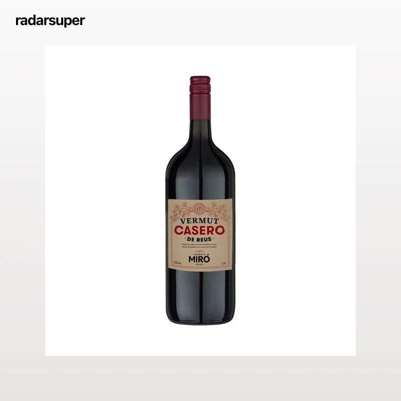 MIRÓ Vermut rojo casero de Reus botella 1.5 l.