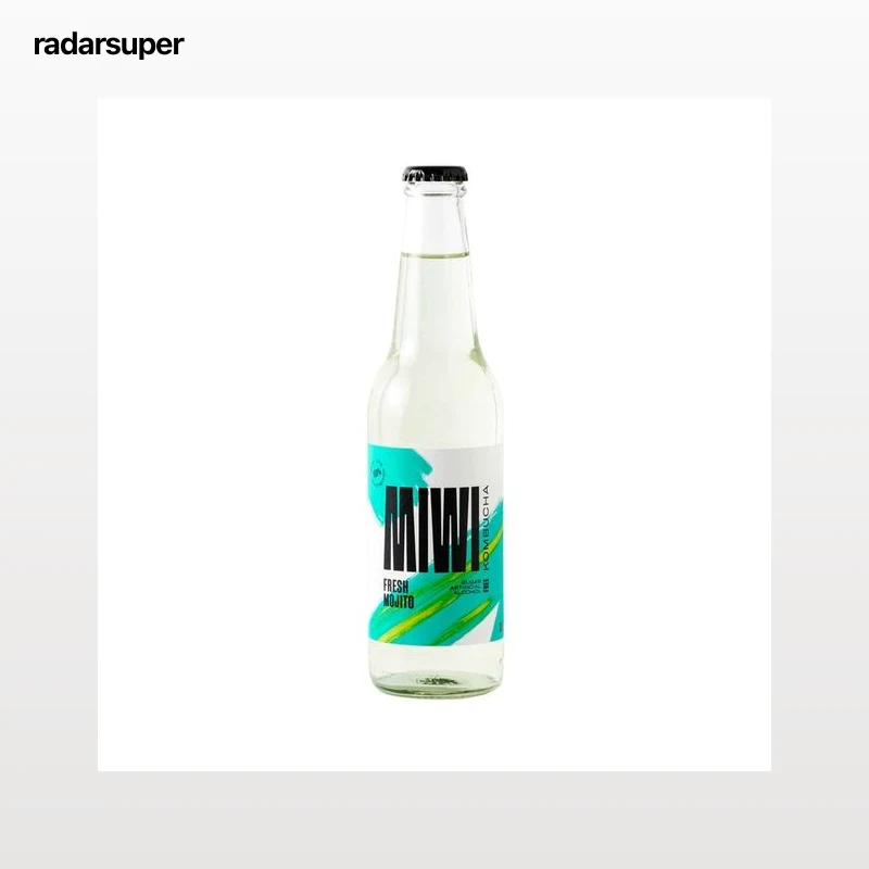 MIWI Kombucha sabor fresh mojito 330 ml.