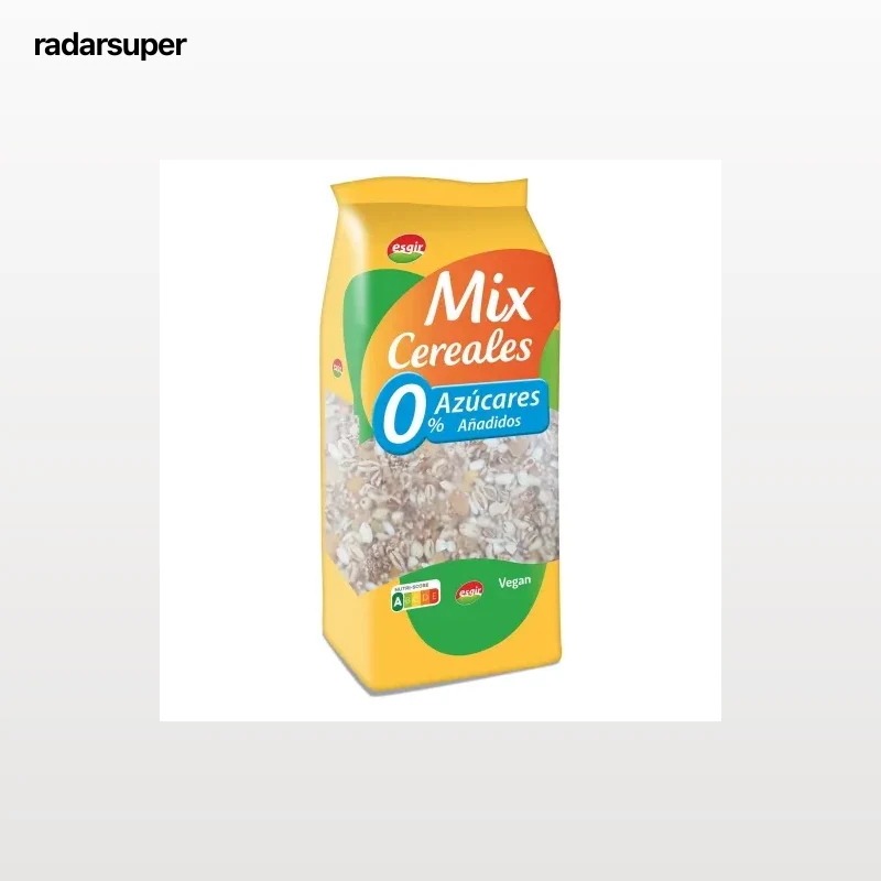 Mix cereales sin azúcar añadido Esgir 300 g.