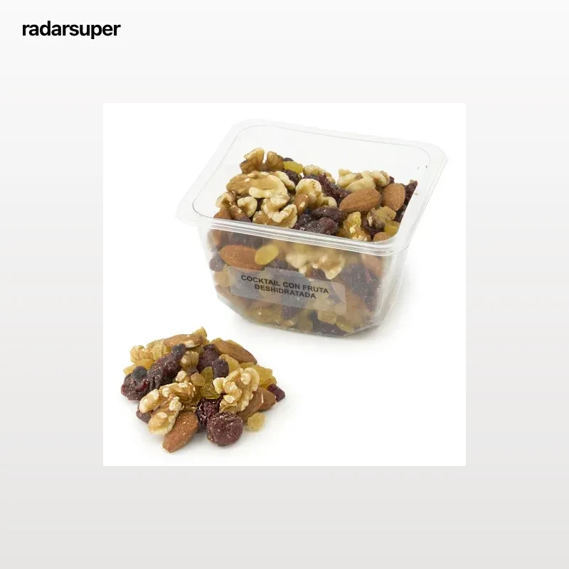 Mix de fruta seca deshidratadas y frutos secos El Mercado 175 g