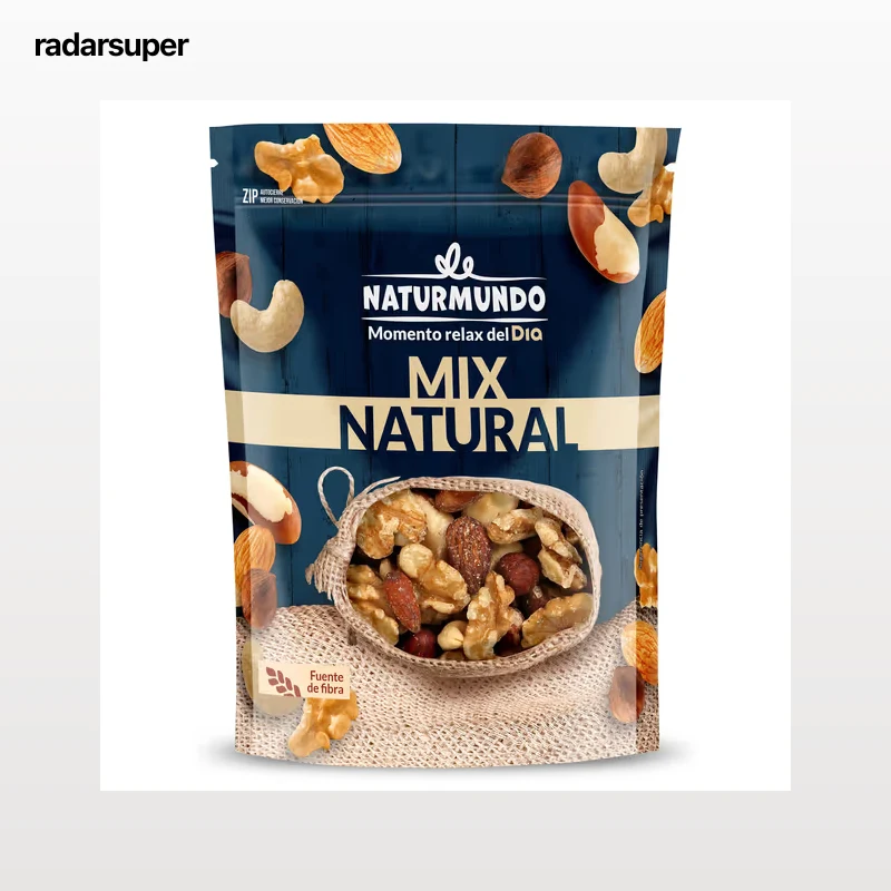 Mix de frutos secos naturales Dia Naturmundo 200 g