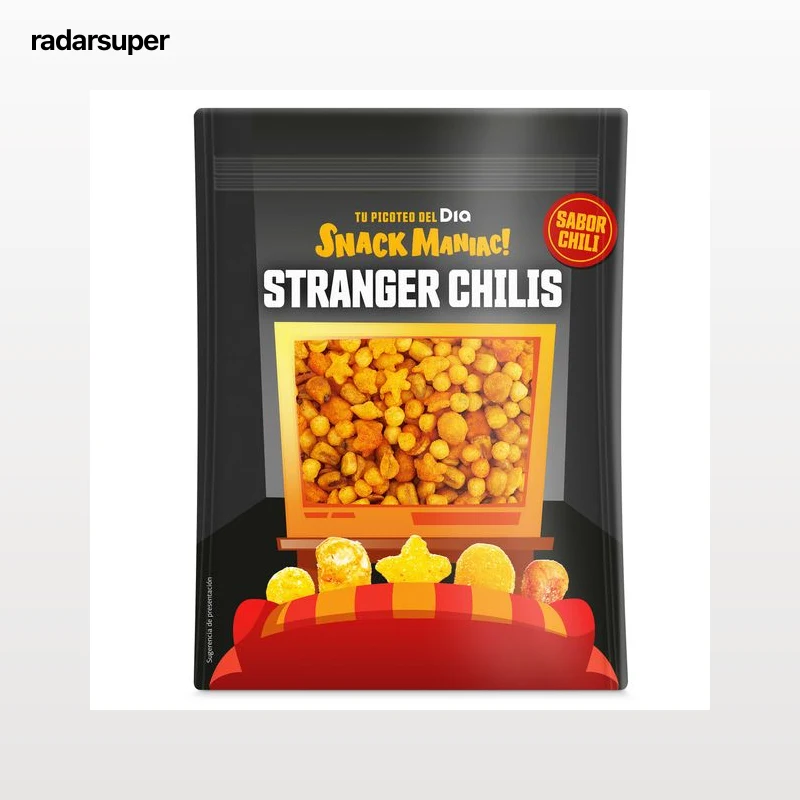 Mix de frutos secos sabor chili Dia Snack Maniac 200 g