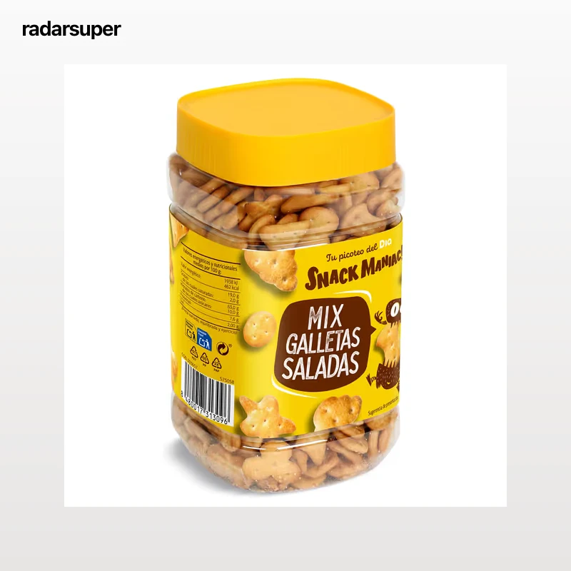 Mix de galletas saladas Dia Snack Maniac 350 g