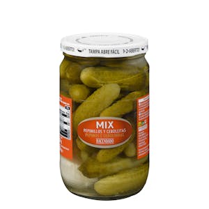 Mix de pepinillos y cebollitas