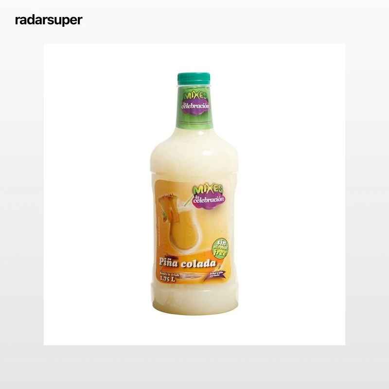 MIXES Bebida refrescante de piña colada MIXES LA CELEBRACIÓN botella de 1,75 litros