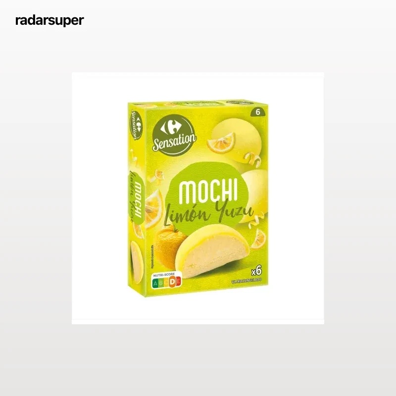 Mochi limón yuzu Carrefour Sensation 6 ud.