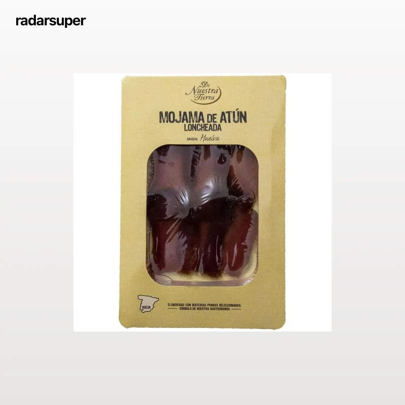 Mojama de Atún Salado en lonchas De Nuestra Tierra 80 g