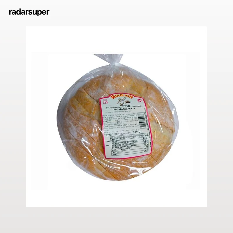 MOLDIPAN Hogaza rebanada artesana 490 gr.