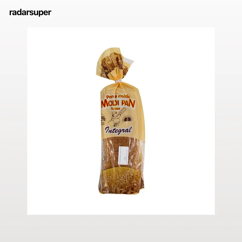 MOLDIPAN Pan de molde elaborado con harina integral grano completo (54%) 500 g.