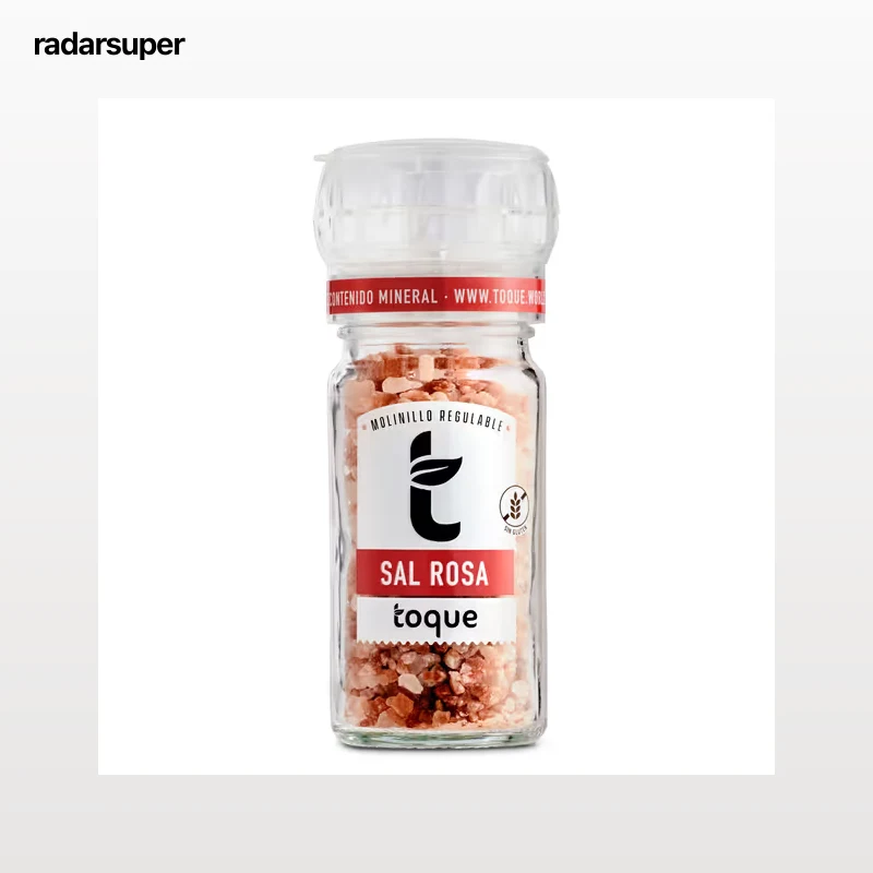 Molinillo de sal rosa Toque 100 g
