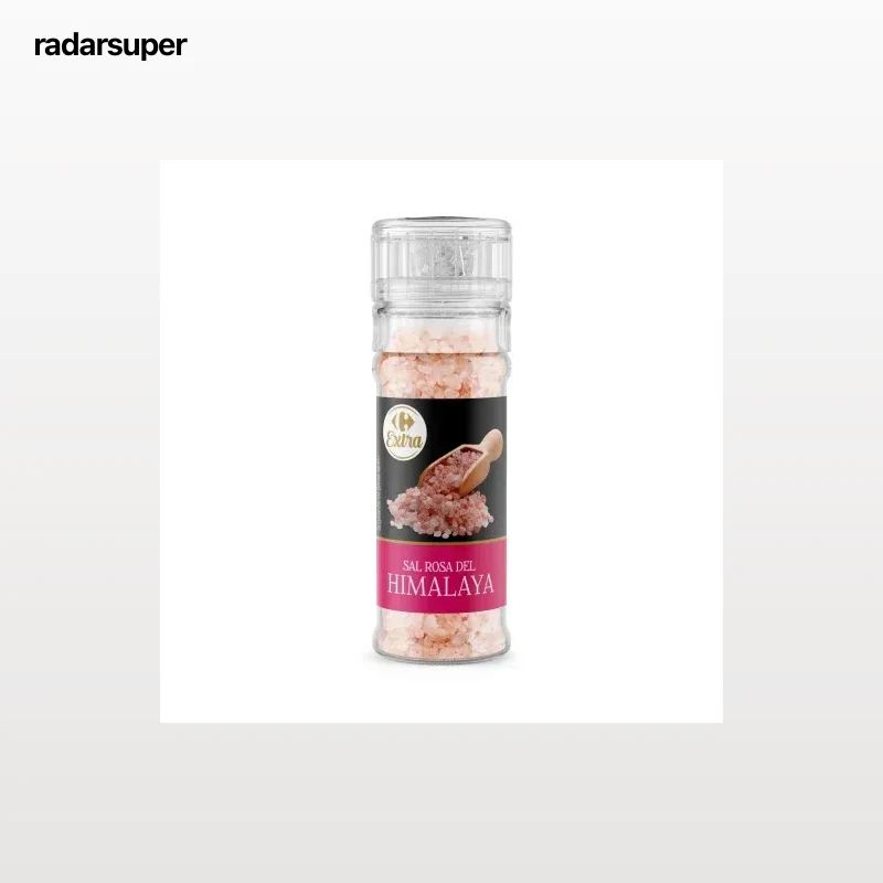 Molinillo sal rosa del himalaya Carrefour Selección 100 g.