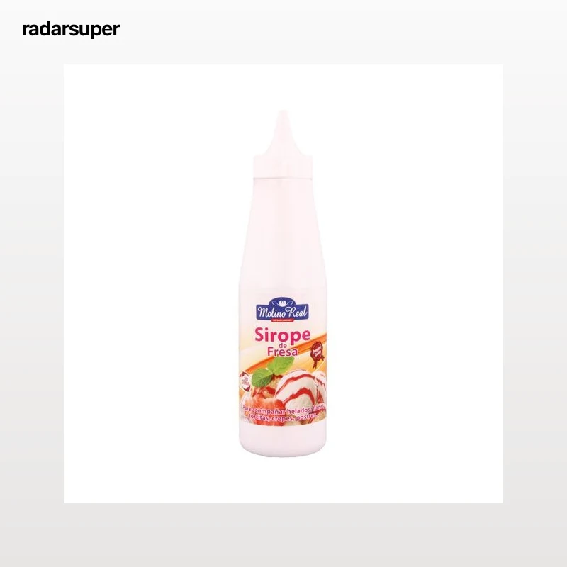 MOLINO REAL Sirope de fresa 300 gr,