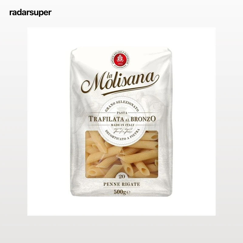LA MOLISANA Penne rigate rayado (pasta seca) 500 g.