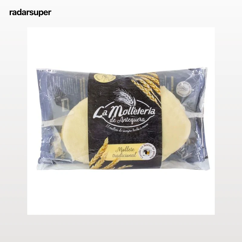 LA MOLLETERÍA Pan precocido, mollete 2 uds. 160 g.