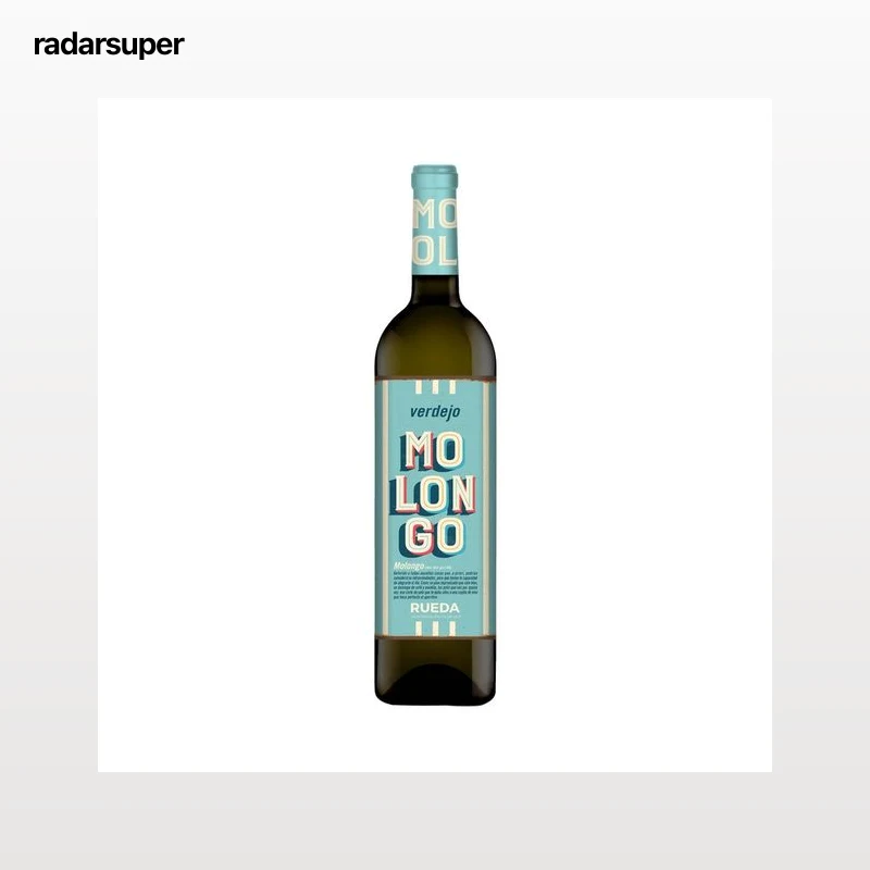MOLONGO  Vino blanco verdejo con D.O. Rueda botella 75 cl.