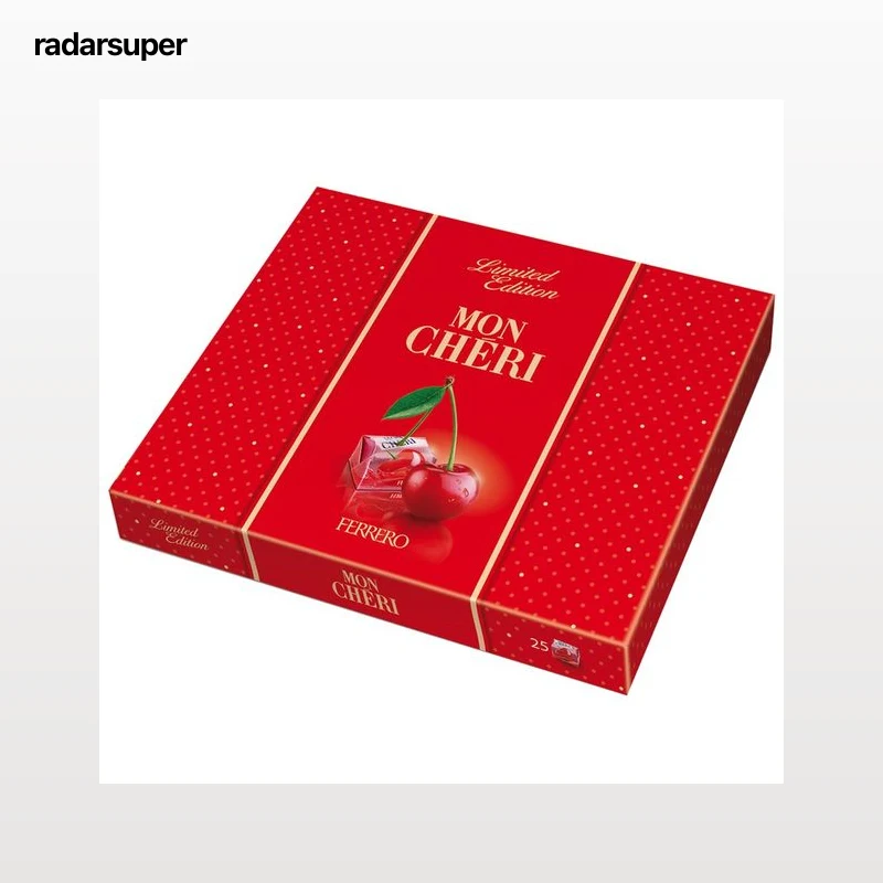 MON CHÉRI Bombones de chocolate con cereza y licor MON CHÉRI 278 g.