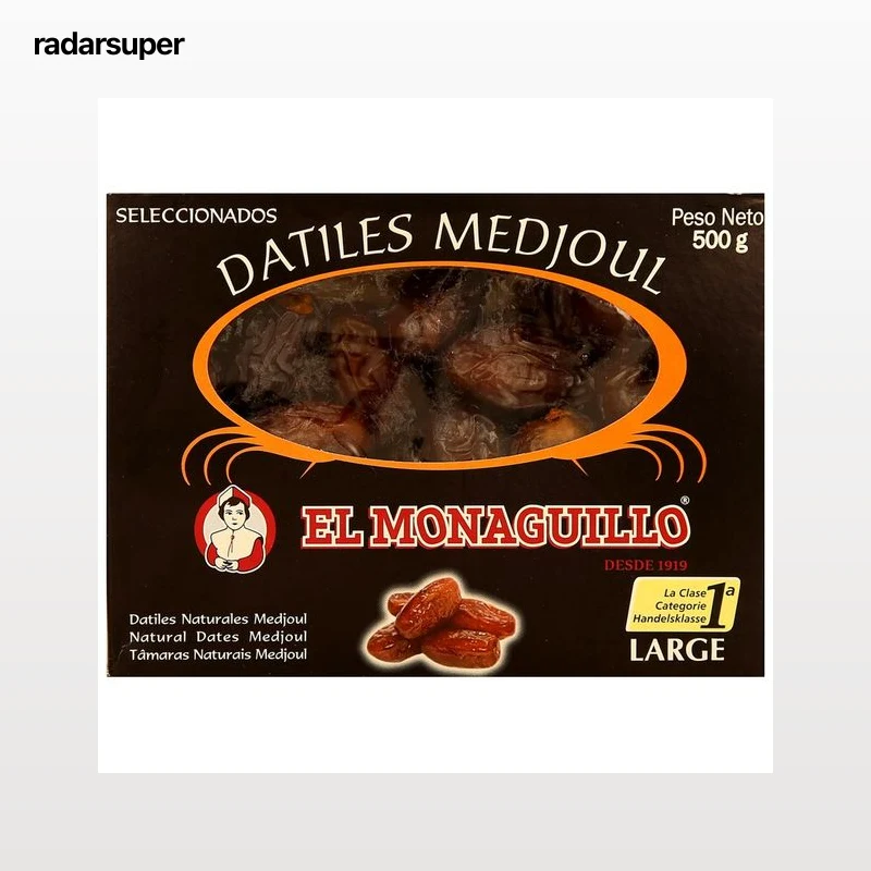 EL MONAGUILLO Dátiles Medjoul large 500 g.