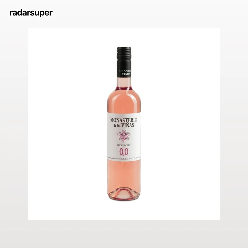 MONASTERIO DE LAS VIÑAS Rosado Garnacha 0.0% alcohol botella 75 cl.