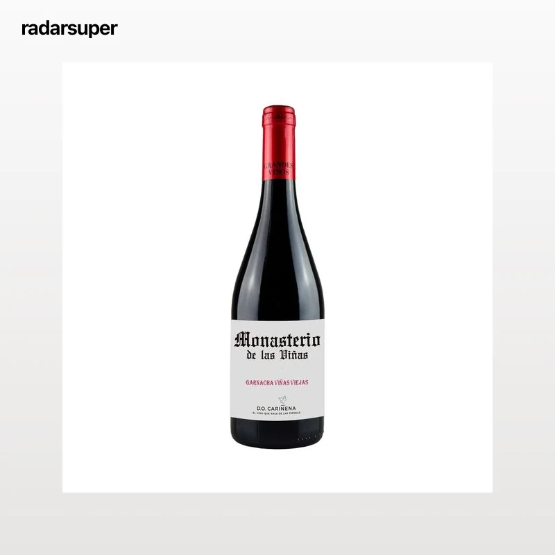 MONASTERIO DE LAS VIÑAS Viñas viejas Vino tinto con D.O. Cariñena botella 75 cl.