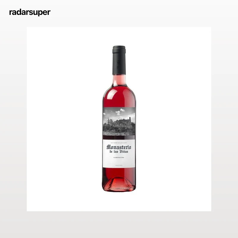 MONASTERIO DE LAS VIÑAS  Vino rosado con D.O.P Cariñena MONASTERIO DE LAS VIÑAS botella de 75 cl.