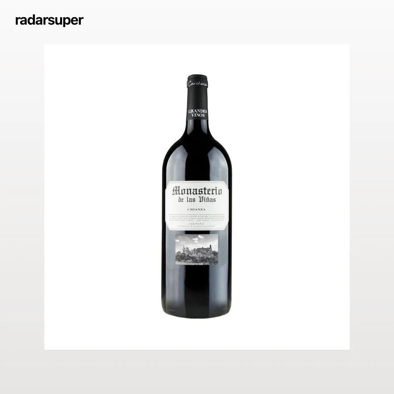 MONASTERIO DE LAS VIÑAS  Vino tinto crianza con D.O.P Cariñena Magnum de 1,5 l.