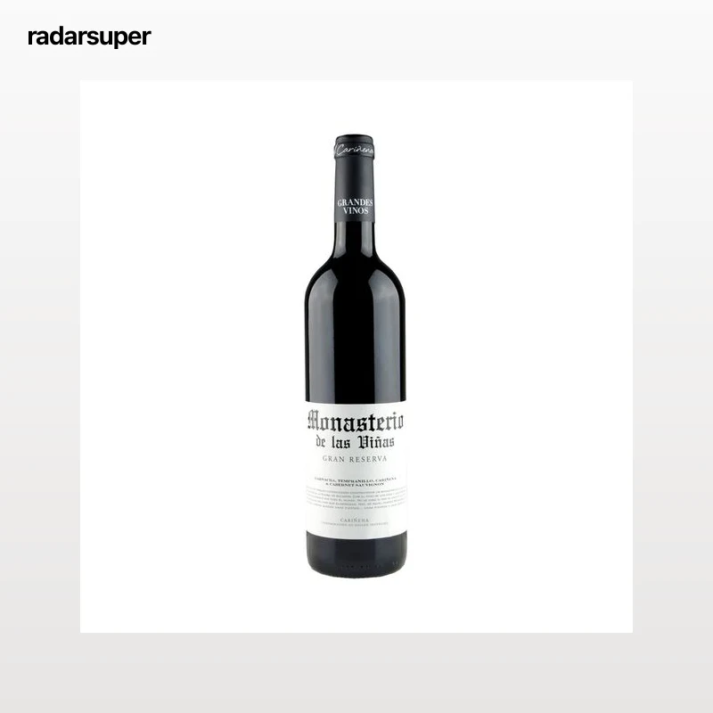 MONASTERIO DE LAS VIÑAS  Vino tinto gran reserva D.O.P Cariñena MONASTERIO DE LAS VIÑAS botella de 75 cl.